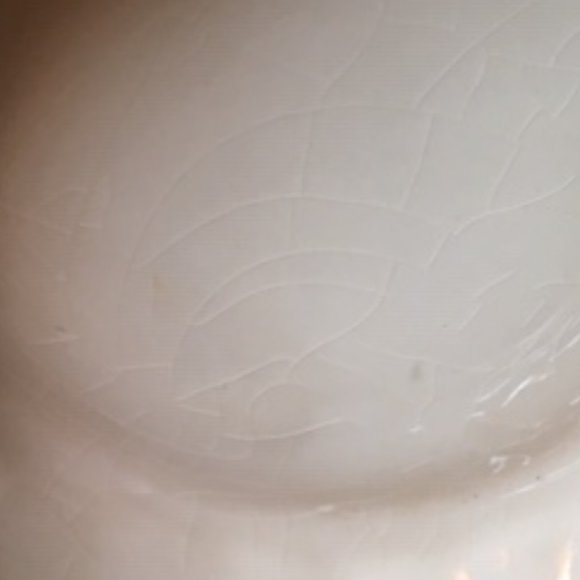 Vintage Ceramic Fall Autumn Basket with Handle 8"x7" - Picture 12 of 13